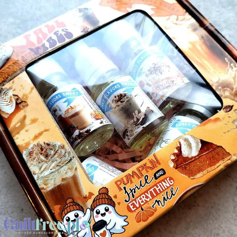 Funky Flavors Sweet 6 x 10ml, Set Testerski Pumpkin Spice & Everything Nice
