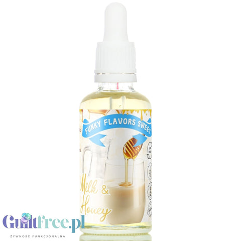 Funky Flavors Sweet Milk & Honey - słodzony aromat mleczno-miodowy bez cukru i kalorii