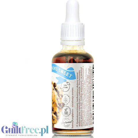 Funky Flavors Sweet Chocolate Chip Cookie Dough - słodzony aromat bez kcal, Masa Ciasteczkowa & Czekolada