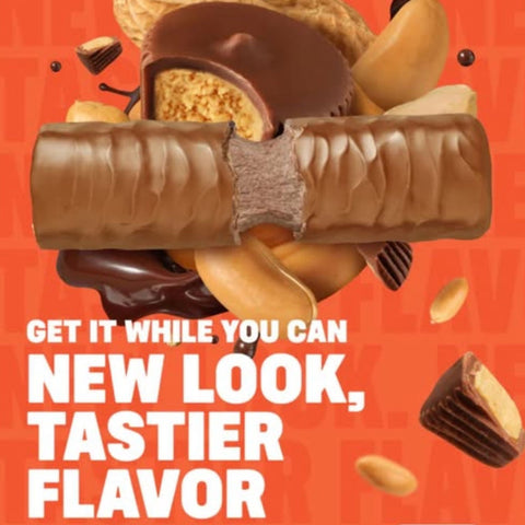 Built Bar Protein Puffs Peanut Butter Cup - protein marshmallow bar in chocolate 17g protein & 140kcal