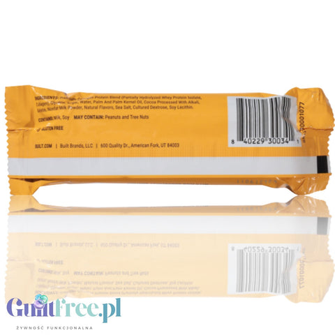 Built Bar Protein Puffs Salted Caramel - marshmallow protein bar in chocolate 17g protein & 140kcal