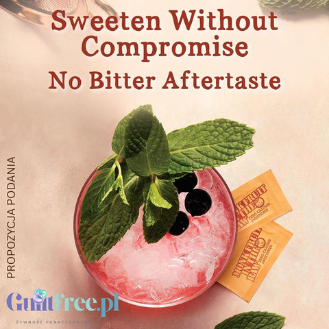 Monk Fruit in the Raw 40 sachets - natural keto sweetener zero kcal, sugar substitute 1:1