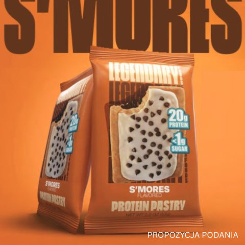 Legendary Foods Tasty Pastry S'mores - stuffed hot pastry without sugar, like Pop Tarts