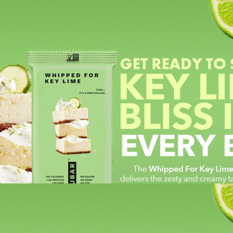 TRUBAR Whipped for Key Lime - wegański baton proteinowy bez soi, glutenu i słodzików