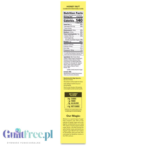 Magic Spoon Honey Nut - protein keto breakfast cereal without gluten, soy and sugar