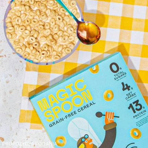Magic Spoon Honey Nut - protein keto breakfast cereal without gluten, soy and sugar