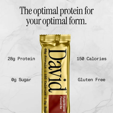 David Protein Bar Fudge Brownie 62g