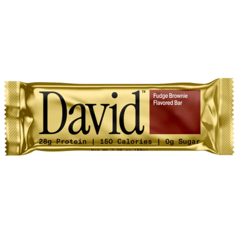 David Protein Bar Fudge Brownie 62g