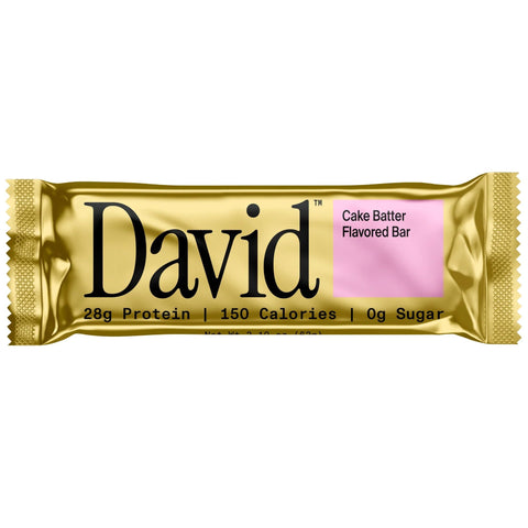 David Protein Bar Cake Batter 62g