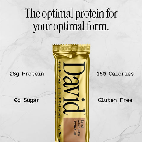 David Protein Bar Salted Peanut Butter 62g