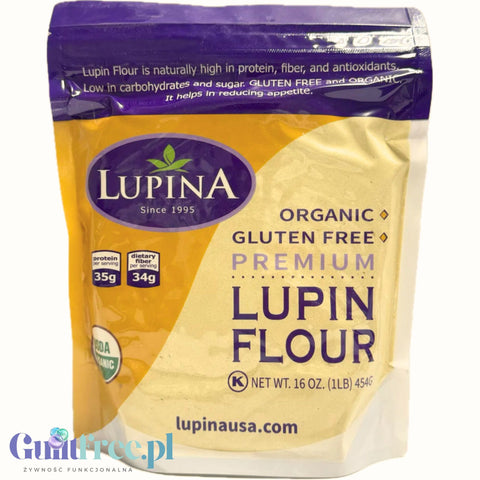 Lupina australijska odtłuszczona mąka łubinowa 246kcal