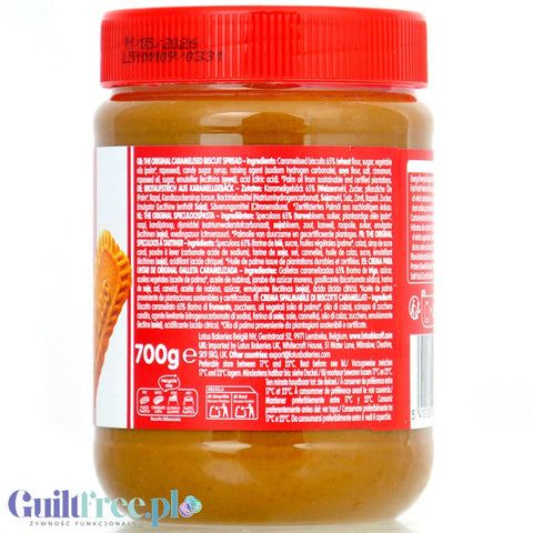 Lotus Biscoff Speculoos Crunchy (CHEAT MEAL) 0,7kg - belgijskie masło ciasteczkowe XXL