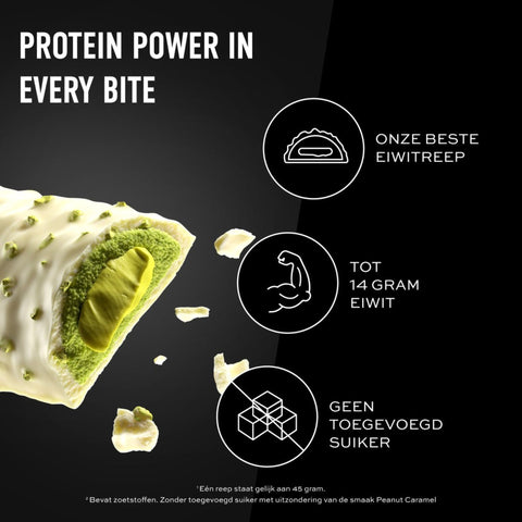 ESN Designer Bar White Chocolate Pistachio - baton 14g białka bez cukru z pistacjami i białą czekoladą