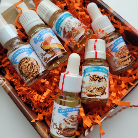 Funky Flavors Sweet 6 x 10ml, Set Testerski Koncert Jesienny na Dwa Świerszcze