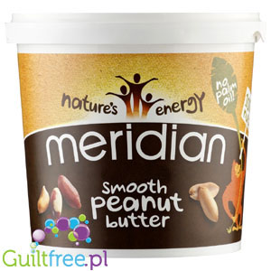Meridian smooth peanut butter 100% nuts