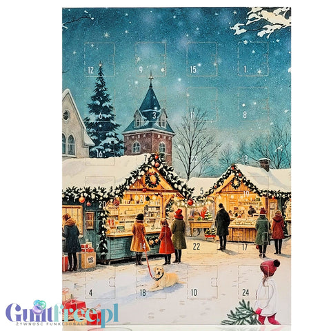 No Sugar Sugar Advent Calendar sweetened with stevia and erythrol