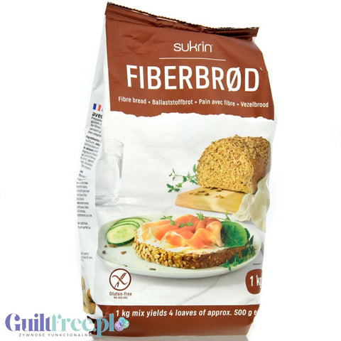 Sukrin Fibre Bread 1kg - gluten-free low-carb
