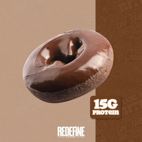 Redefine Protein Donut Chocolate - proteinowy donut w polewie czekoladowej 15g białka & 200kcal