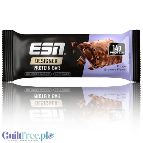 ESN Designer Bar Fudge Brownie - proteinowy baton z kremem czekoladowym w mlecznej czekoladzie