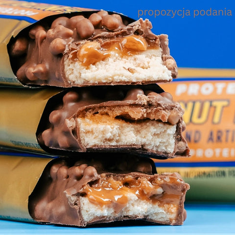 Barebells Peanut Butter - 20g białka & 200 kcal, baton białkowy bez cukru wersja UE