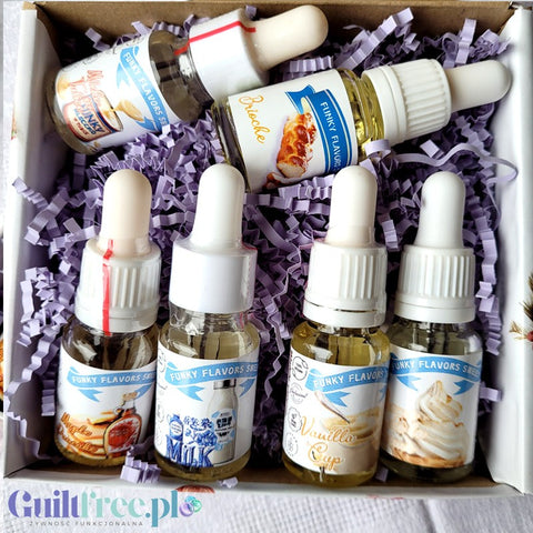 Funky Flavors Sweet 6 x 10ml, Set Testerski Morning Rituals
