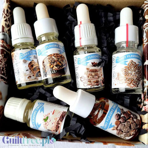 Funky Flavors Sweet 6 x 10ml, Frosted Tales Tester Set