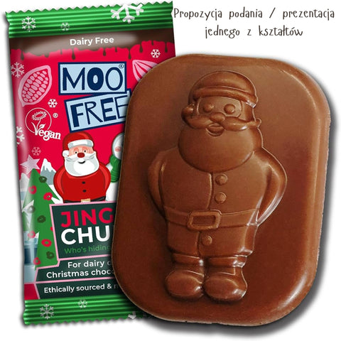 Moo Free Jingle Chums vegan Christmas chocolate
