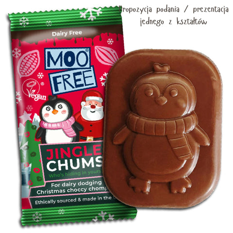 Moo Free Jingle Chums vegan Christmas chocolate
