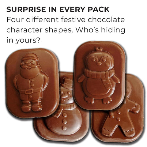 Moo Free Jingle Chums vegan Christmas chocolate