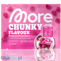 More Nutrition Chunky Flavor Raspberry Panna Cotta, 30g sachet - 7kcal vegan flavor powder, Raspberry & Cream flavor