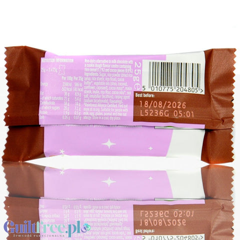 Nomo Cookie Dough Reindeer Vegan Xmas Chocolate - vegan - milk, gluten & palm oil free