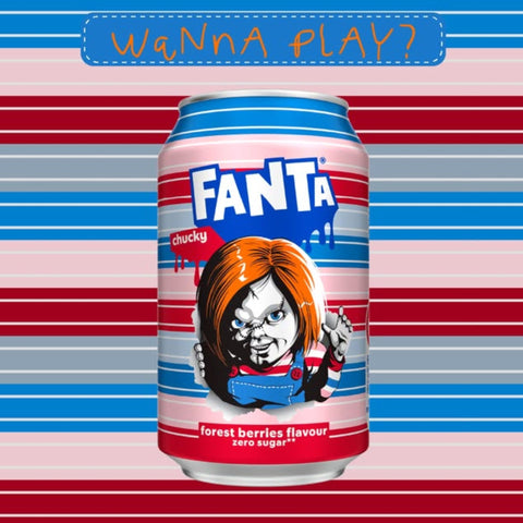 Fanta Chucky's Punch Forest Berries Zero Sugar 330ml - limitowana Fanta bez cukru i kalorii