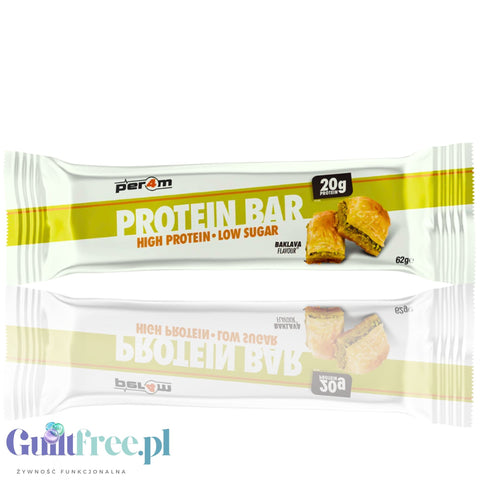 Per4m Protein Bar Baklava - baton białkowy 20g białka, z pistacjami i białą czekoladą
