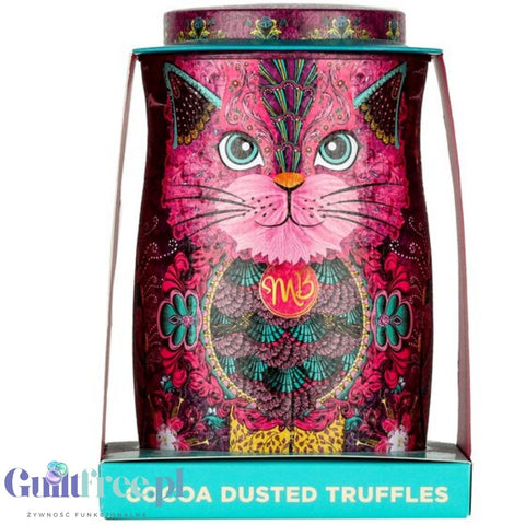 Monty Bojangles Choccy Scoffy Pink Persian (CHET MEAL) obłędne luksusowe praliny w zjawiskowej kociej puszce