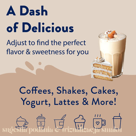 Jordan's Skinny Syrups Italian Weeding Cake - zero calorie syrup with Cream Cake flavor