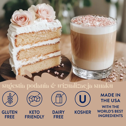Jordan's Skinny Syrups Italian Weeding Cake - zero calorie syrup with Cream Cake flavor