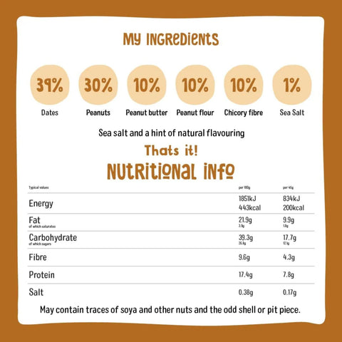 Nakd Protein Peanut Butter - vegan protein bar with no added sugar or sweeteners