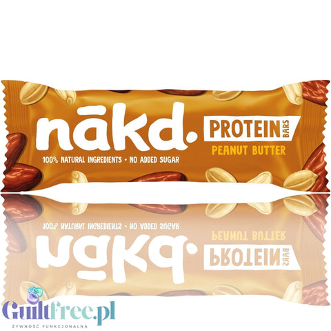 Nakd Protein Peanut Butter - vegan protein bar with no added sugar or sweeteners