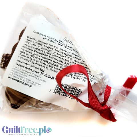 Santini Christmas - sugar-free chocolate Christmas tree with xylitol with peach and blueberry