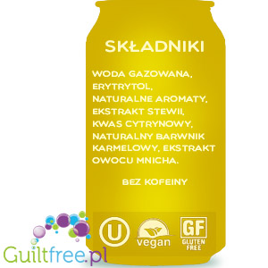 Zevia Cream Soda drink with stevia