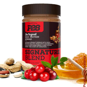 P28 Signature Blend, The Original High Protein Spread with Protein Isolate and with Xylitol - Almond butter with walnut, no adde