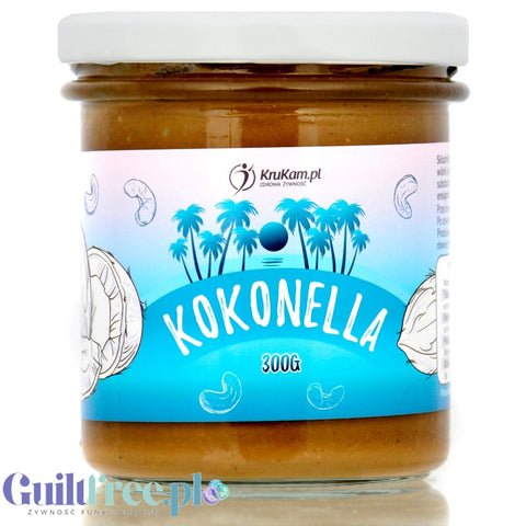 Krukam Kokonella - cocoa, cashew & cocoa paste, no added sugar