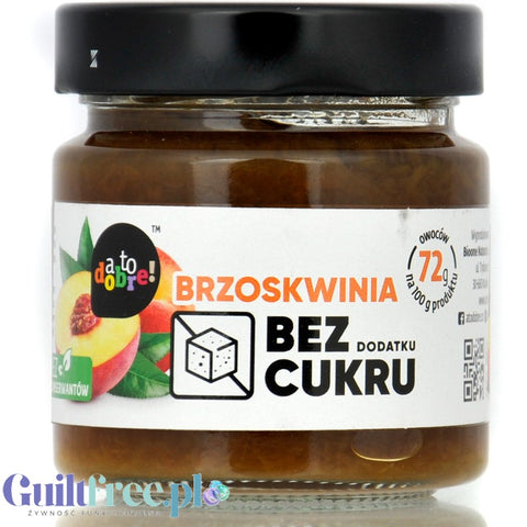 That's a Good One, Peach - 100% fruit spread with no added sugar