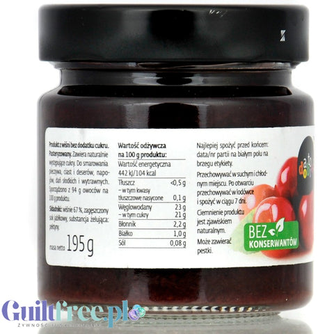 That's a Good One, Cherry - 100% fruit spread with no added sugar