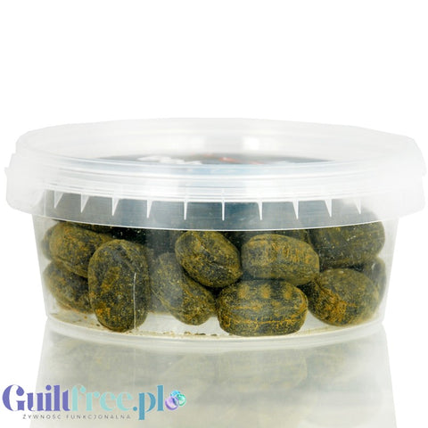 Nordthy Peberbolcher Staerk Lakridspulver - wegańskie cukierki bez cukru ze sproszkowaną lukrecją