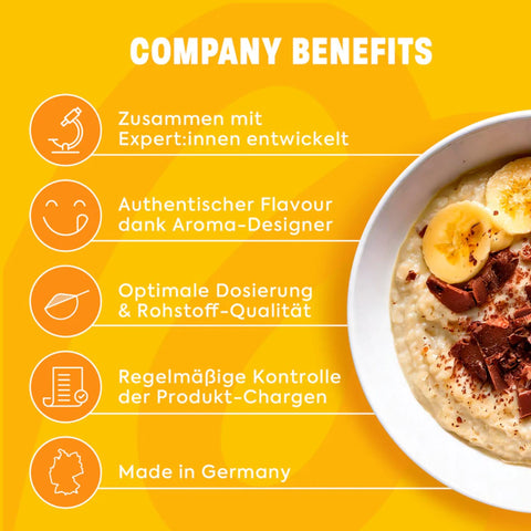 More Nutrition Protein Porridge Banana Chocolate - bezglutenowa owsianka proteinowa instant 28g białka