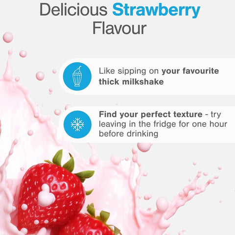 USN DietFuel Ultra Lean Meal Replacement Strawberry 1kg - koktajl białkowy, substytut posiłku, smak Truskawka