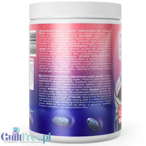 7Nutrition Honeyberry Jam - jam with no added sugar