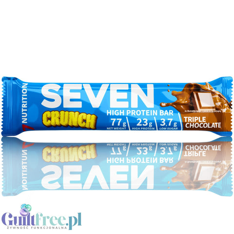 7Nutrition Seven Crunch High Protein Bar - Triple Chocolate