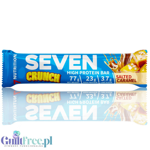 7Nutrition Seven Crunch High Protein Bar - Salted Caramel